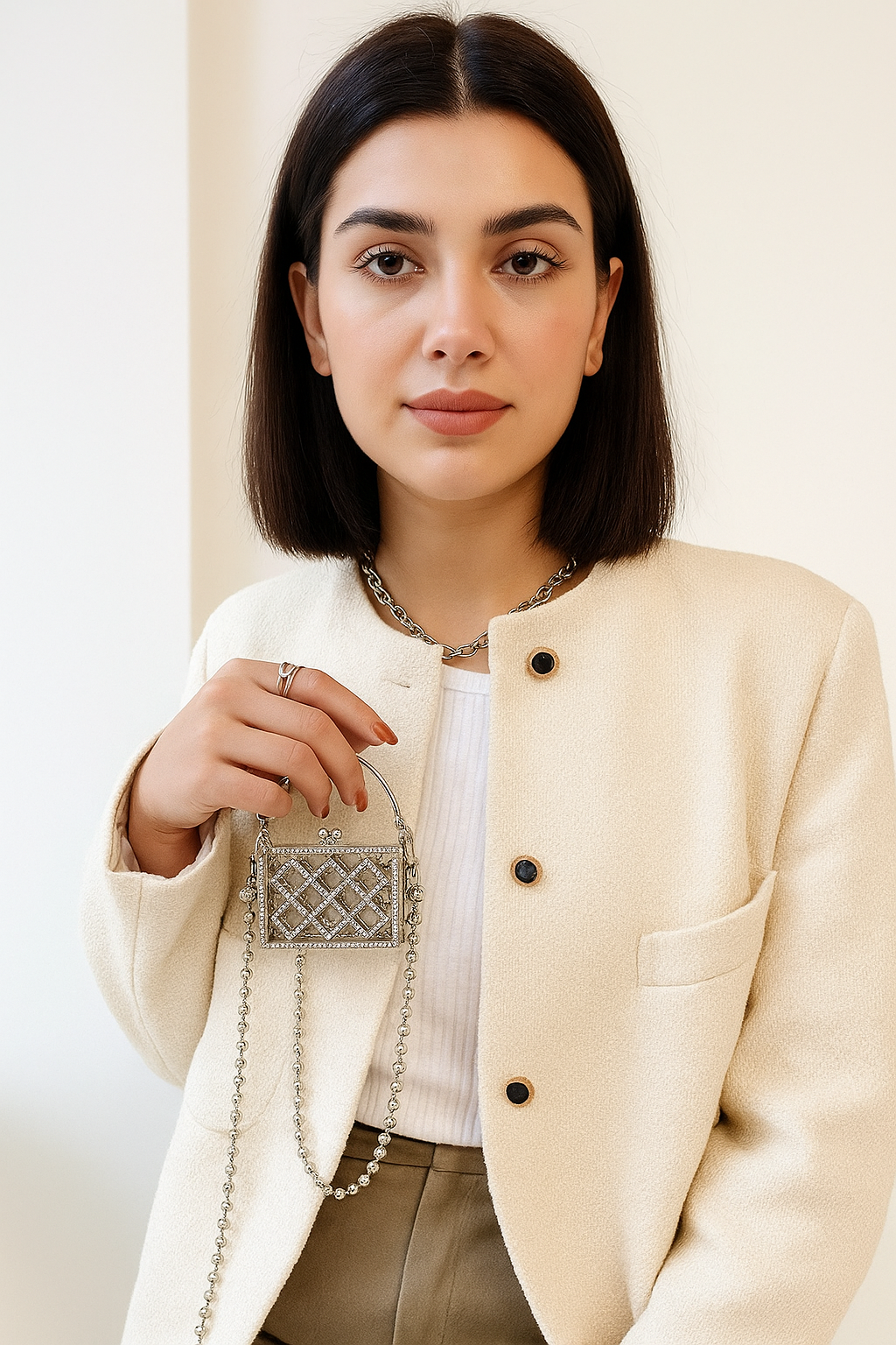 Belle Bling Mini Clutch