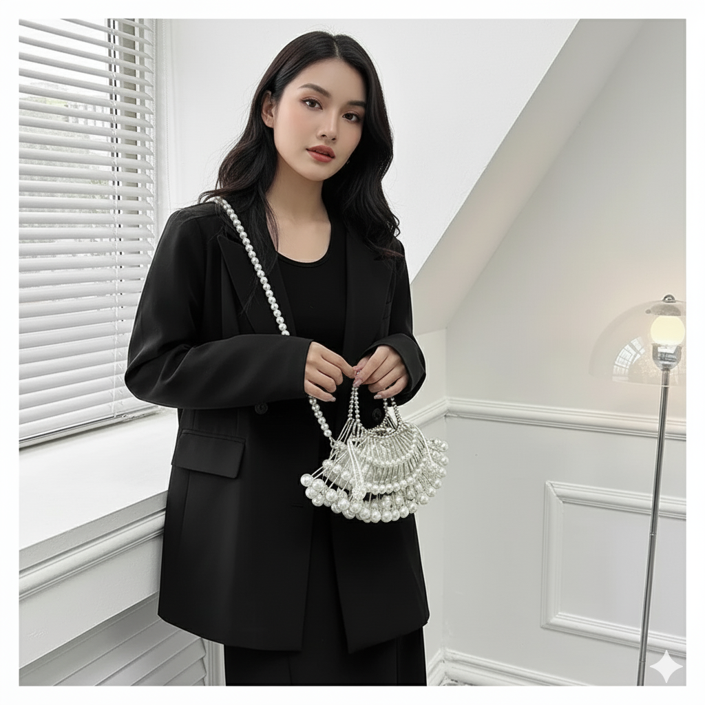 Premium Cloud Beads Bag