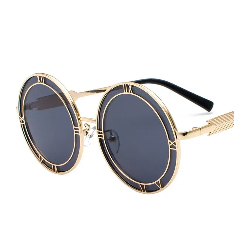 Round Clock Sunglasses