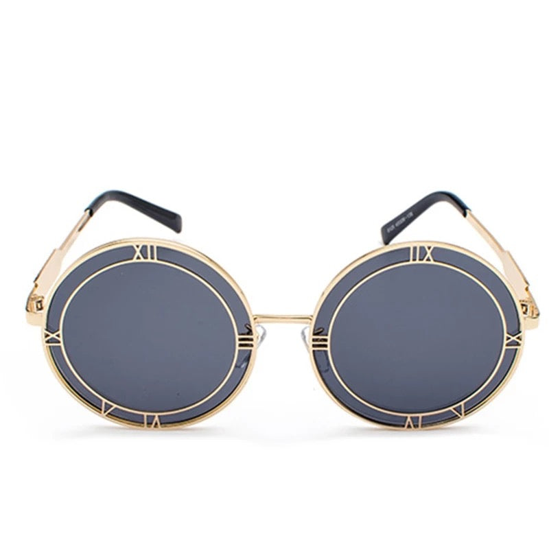 Round Clock Sunglasses