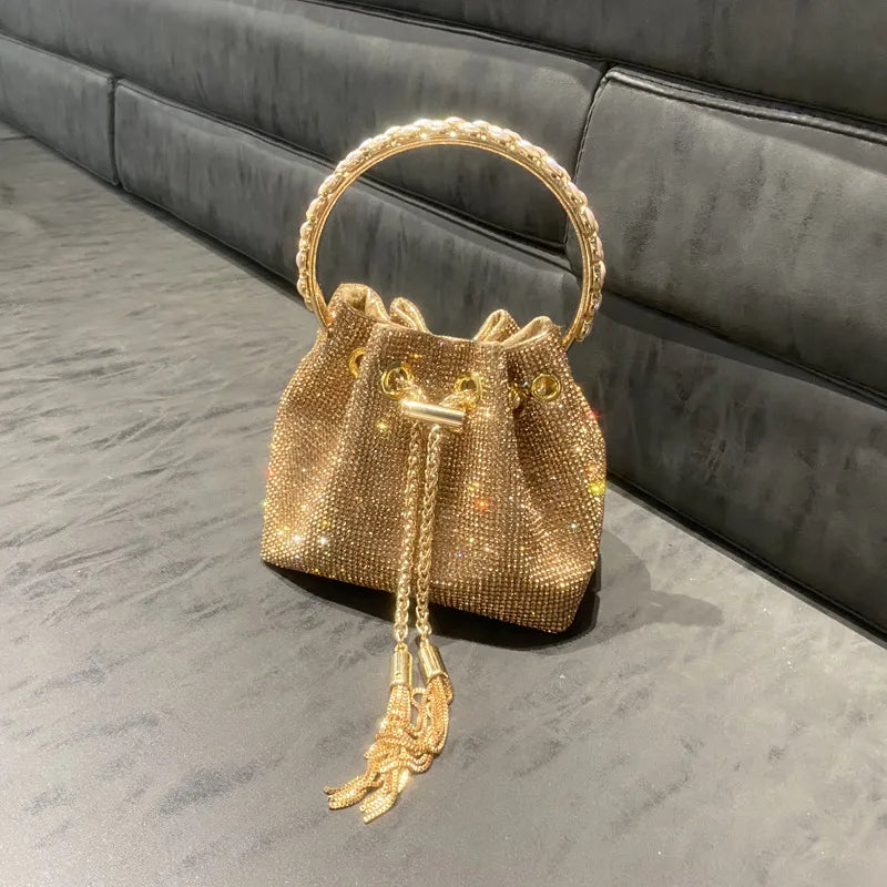 Designer Golden Stella Potli Bag