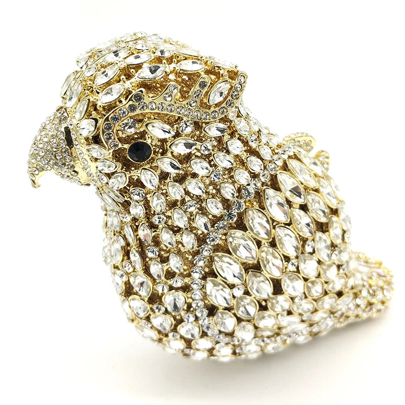 Aviary Golden Charm Clutch