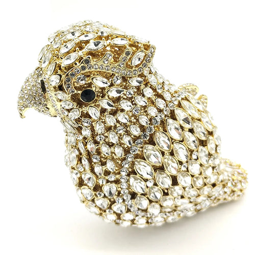 Aviary Golden Charm Clutch
