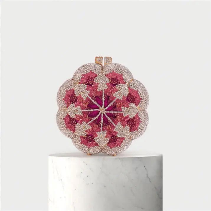 Rose Petal Clutch