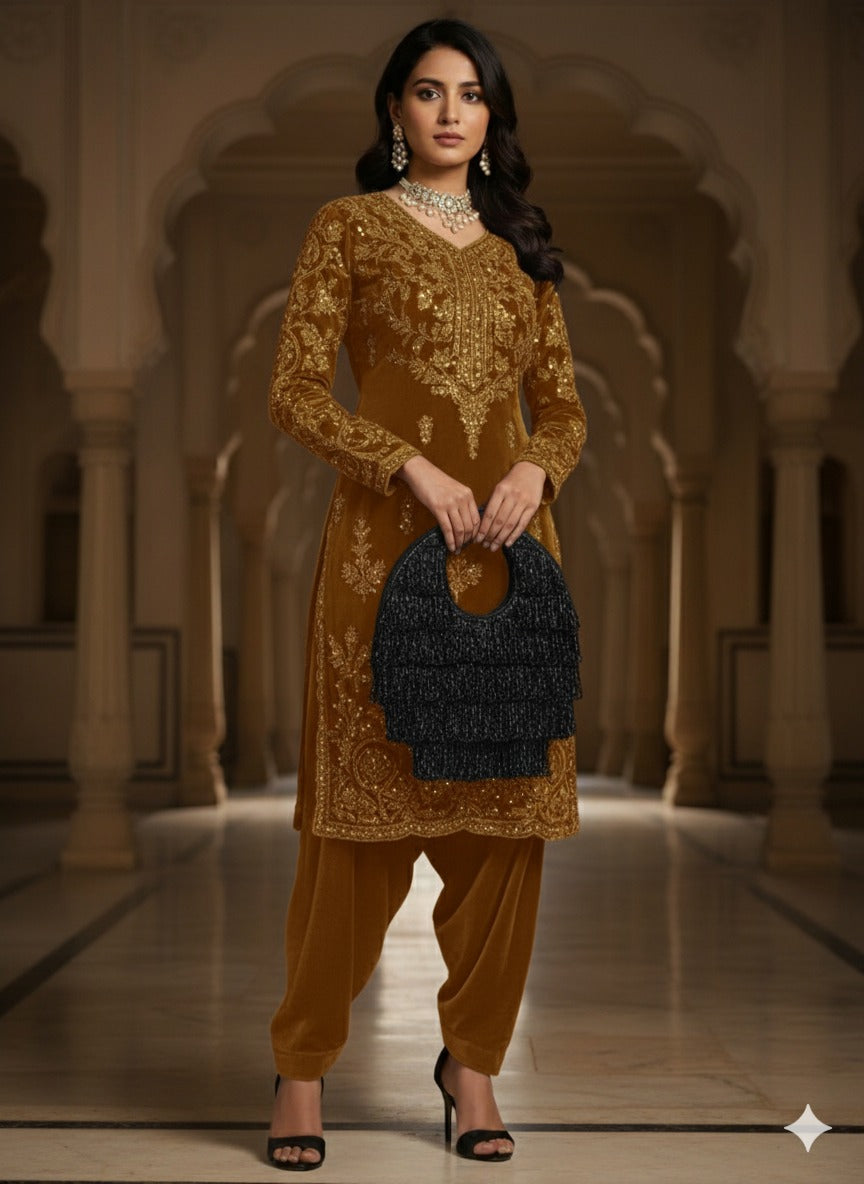 Black Pataakha Handbag